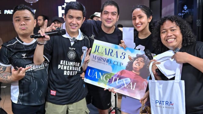 Marshel Widianto Ulang Tahun, Artis-Artis Berebut Kambing di Turnamen Padel Marshel Cup Vol 2