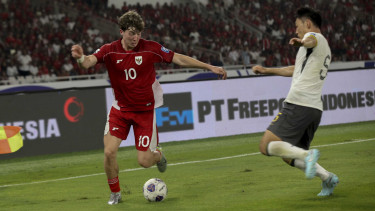 Ole Romeny, Indonesia vs China di Kualifikasi Piala Dunia 2026