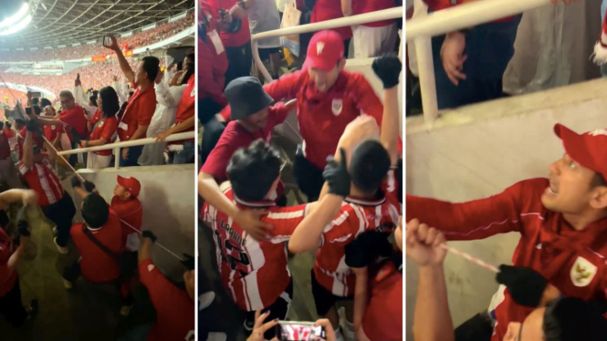 Ibnu Jamil Ikut Bentangkan Tifo Raksasa Gatot Kaca Saat Indonesia Kalahkan China di Kualifikasi Piala Dunia 2026