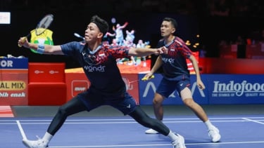 Ganda putra Indonesia Fajar Alfian/Muhammad Rian Ardianto