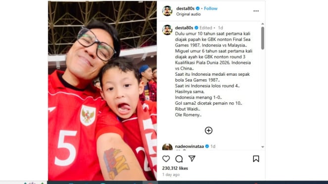Desta viendo fútbol en GBK