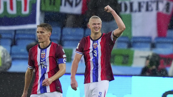 Delantero del equipo nacional noruego, Erling Haaland