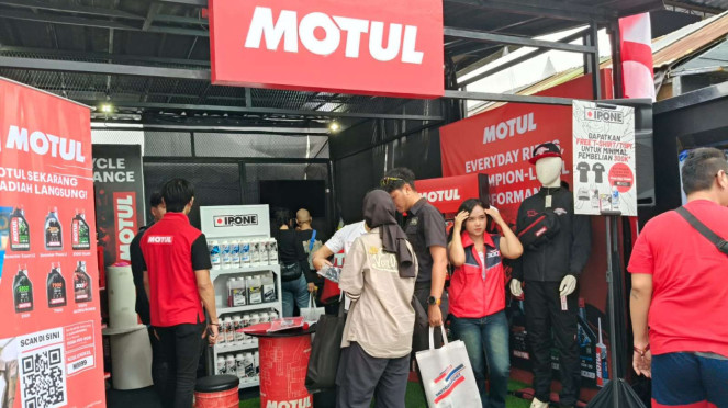 Motul Booth en BBQ Ride 2025