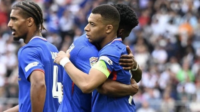 Prancis Bungkam Jerman di Stuttgart, Mbappe Mengamuk!