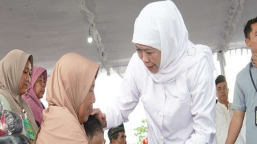 Gubernur Jawa Timur Khofifah Indar Parawansa.