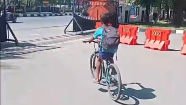 Adnan Prasetyo gowes dari Brebes ke Subang ingin ketemu Dedi Mulyadi