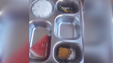 MBG di Sekolah Dasar Katolik (SDK) Ruteng IV disajikan tanpa daging