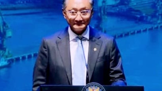 [Menteri Pekerjaan Umum, Dody Hanggodo, di acara 'International Conference on Infrastructure' (ICI) 2025 di kawasan Senayan, Jakarta Pusat, Rabu, 11 Juni 2025]