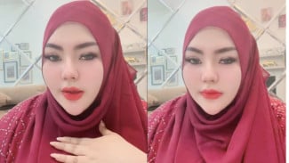 Lisa Mariana Tampil Berhijab, Netizen: Mau Saingan Sama Bu Cinta? 