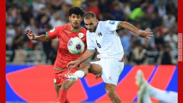 Duel Timnas Oman vs Timnas Palestina