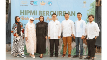 HIPMI Berbagi Kurban kepada Sesama.