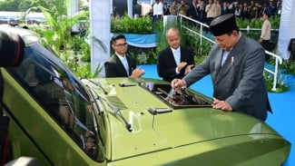 Pindad Luncurkan Mobil Taktis Baru Bertenaga Listrik, Dinamai Pandu