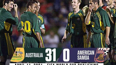 Australia vs American Samoa