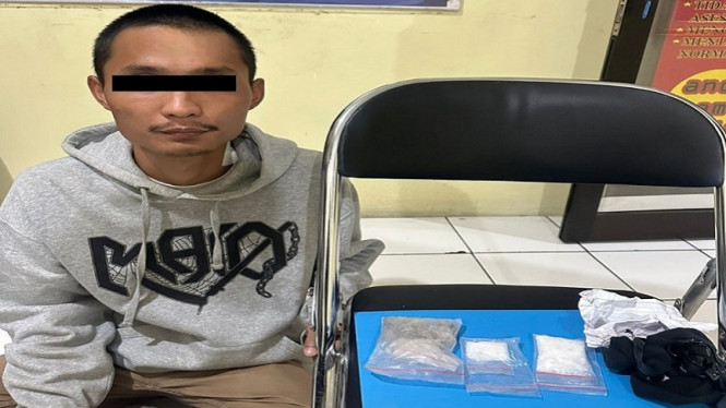 Warga binaan Lapas Jelekong Bandung penerima paket sabu via drone