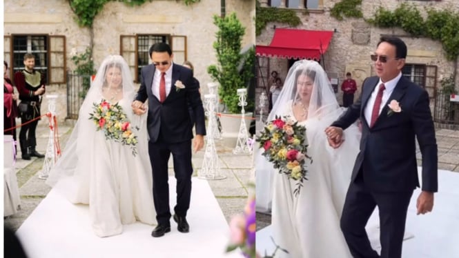 Fifi Lety Indra, Adik Ahok, Resmi Menikah di Usia 56 Tahun dengan Pria Bule di Slovenia