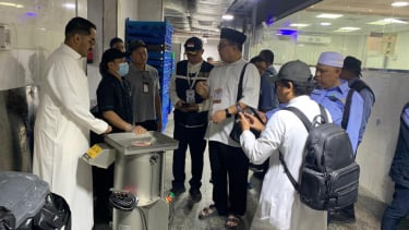 Prof Arif Satria kunjungi dapur katering Smart Pots di Madinah