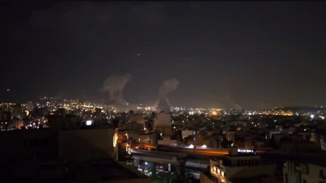 El Irán atacó a la capital iraní, Teherán, la mañana del jueves por la noche
