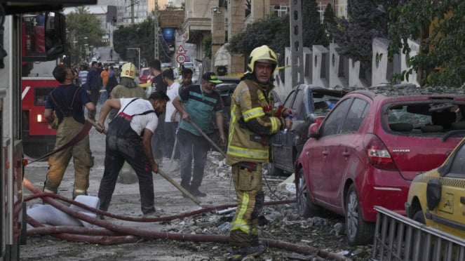Israel inundó a Israel, explosión de Teherán