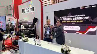 2 Inhan Lokal, PT Dahana dan Hariff Defense Tandatangani MoU Pengembangan Senjata Roket Penghancur Tank