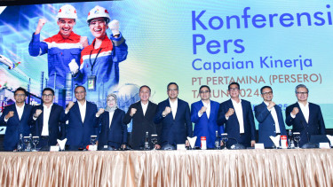 Konferensi Pers Laporan RUPS Tahun Buku 2024 Pertamina