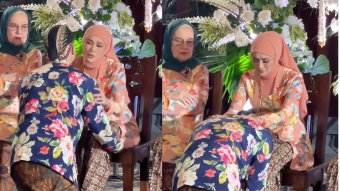 Al Ghazali Sungkem ke Mulan Jameela