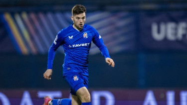  Martin Baturina saat masih bermain untuk klub Kroasia, Dinamo Zagreb.