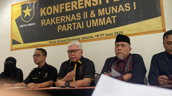 Konferensi Pers Partai Ummat (Doc: Istimewa)