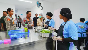 Kapolri Tinjau SPPG Polres Jembrana (Dok: Istimewa)