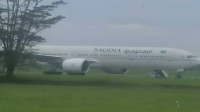Mendarat Darurat di Kualanamu, Ancaman Bom Dalam Pesawat Saudi Airlines Diterima Langsung Pilot
