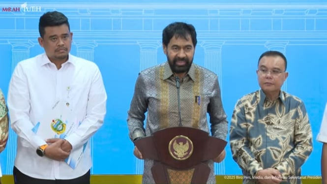 Gubernur Aceh Muzakir Manaf di Istana Presiden