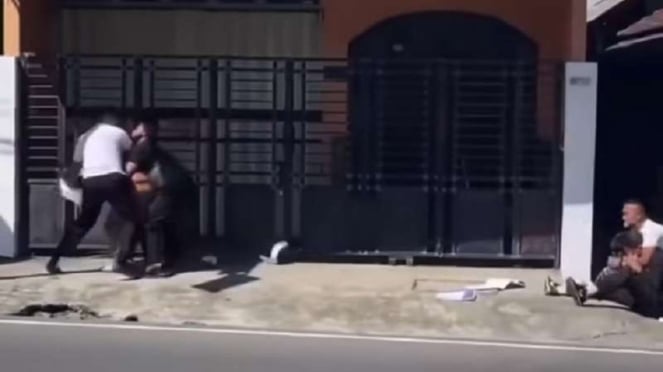 Los estudiantes fueron protegidos por Passpampres durante la visita de Gibro del presidente