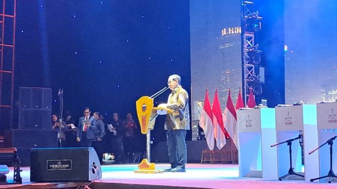El gobernador de Yakarta, Pramono Anung, anotó 2025 Feria de Yakarta