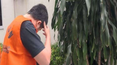 Brigadir AK, tersangka pembunuhan bayi diserahkan ke Kejari Semarang.