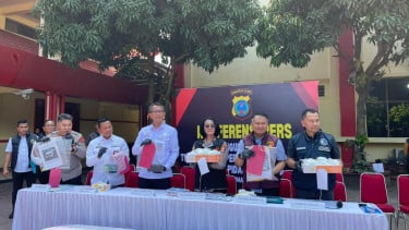 Konferensi pers kasus TPPO (dok. istimewa) 