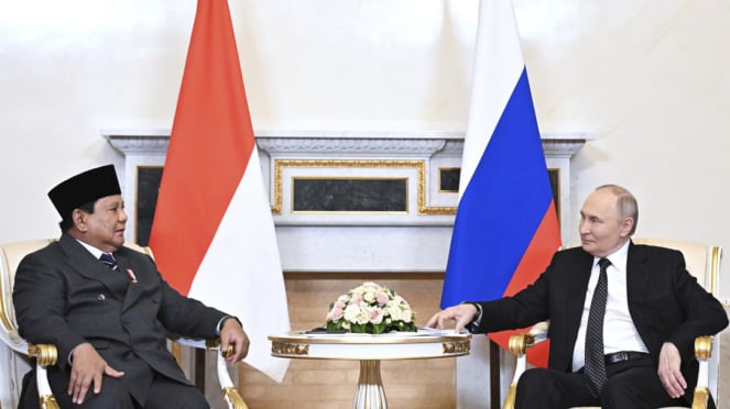 El presidente Prabowo se reunió con el presidente ruso Vladimir Putin