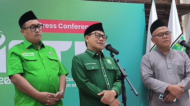 El Presidente del Partido Nacional Awakening (PKB), Sev Ill (Central), Alexander Alias ​​en PKB DPP, 20 de junio de 2025, viernes 20 de junio de 2025.