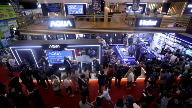 Booth Aqua di PRJ 2025