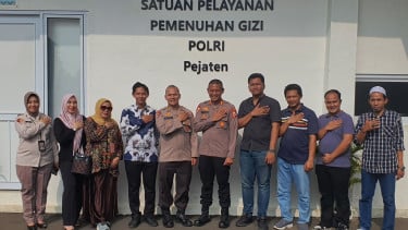 SPPG Polri Pejaten Jaksel jadi Role Model Nasional Program MBG. (Ist)