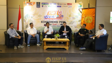 FISIP UI menggelar turnamen bulu tangkis FISIP UI Open 2025