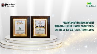 Pegadaian Raih Innovative Future Finance Awards hingga Top 25 CEO Future Finance 2025