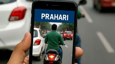 Aplikasi buat lapor pelanggaran lalu lintas di India