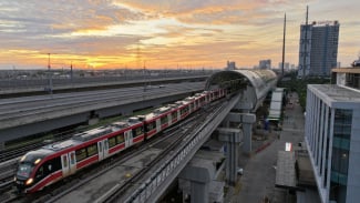 Mulai 1 Juli 2025, LRT Jabodebek Tambah Jumlah Perjalanan di Hari Kerja