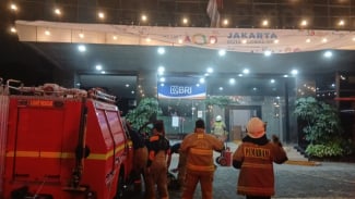 Detik-detik Kebakaran Lalap Gedung YPPSDP Kwitang, Diduga Akibat Korsleting Listrik