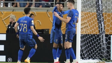 El jugador de Al Hilal celebra el objetivo
