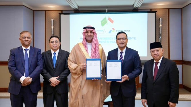 Kembangkan Teknologi Energi Bersih Skala Global, Pertamina Gandeng ACWA Power Arab Saudi