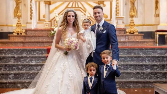 Banjir Air Mata! Potret Cantik Istri Diogo Jota Pakai Gaun Pengantin Tuai Ungkapan Duka Mendalam dari Warganet