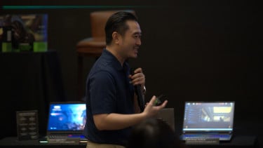 Consumer Business Lead NVIDIA Indonesia, Adrian Lesmono.