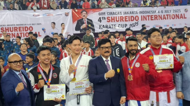 2.326 Atlet dari 14 Negara Bersaing di Kejuaraan Karate Terbesar di Indonesia