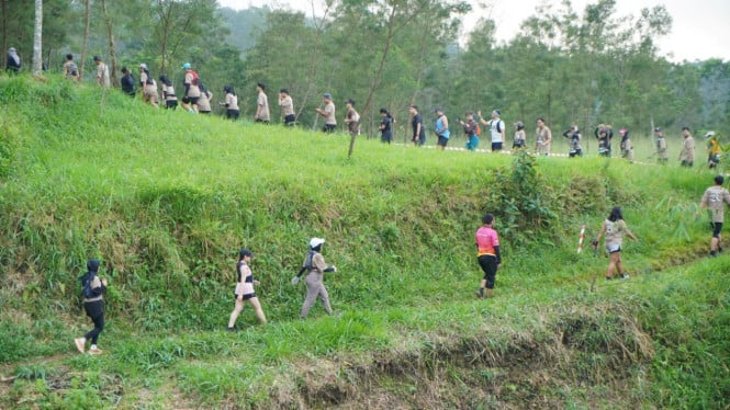 Serunya Trail Run di Kaki Gunung Merapi: Ditemani Pemandangan Hijau dan Udara Bersih