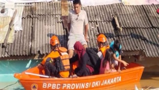 Banjir Jakarta Meluas hingga Landa 51 RT, Ketinggian Air Tertinggi di Cawang Capai 3 Meter